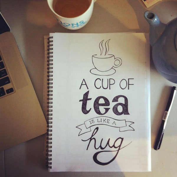 teganmg handtype tea is like a warm hug